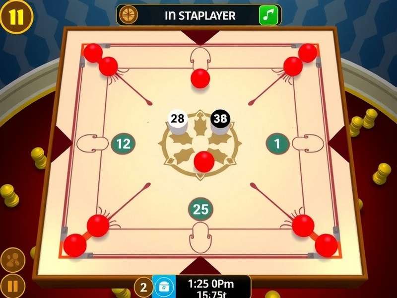 Carrom Turbo Wizard gameplay screenshot